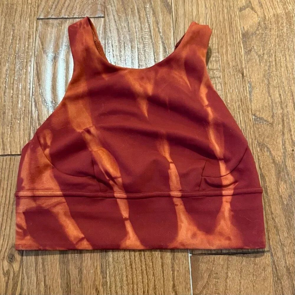Lululemon wunder train longline bra size 4 - Picture 4 of 7